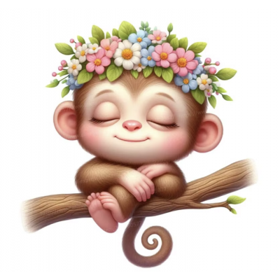 Sticker de interior sleeping friends